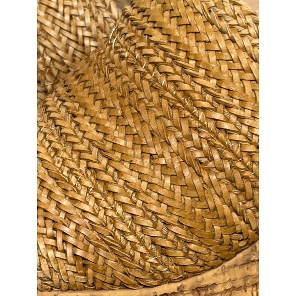 Seychelles Applause Tan Woven Platform Cork Block Heel Mules Size 9 - Picture 5 of 9